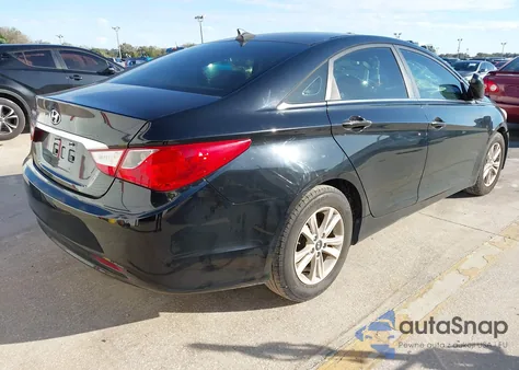 2013 Hyundai Sonata Gls from USA, damaged, VIN 5NPEB4AC9DH754555